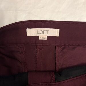 LOFT Sutton Skinny Pants